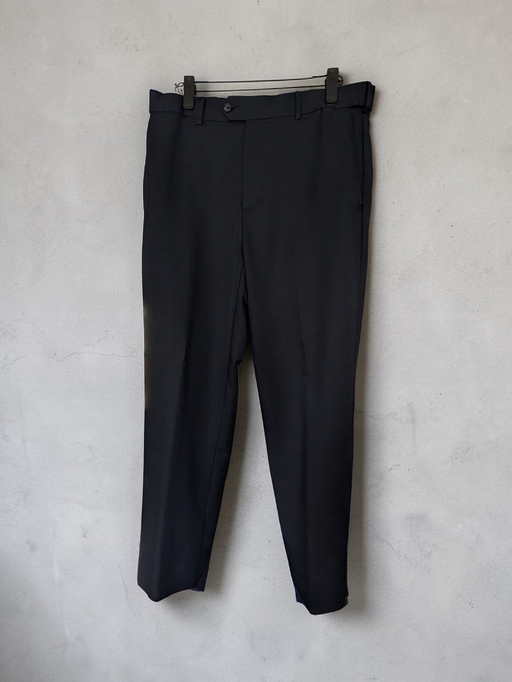 Croft & Barrow Navy Blue Dress Pants - Men's Size 34x32 - EUC - Picture 2 of 6